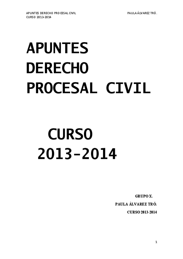 Miniatura del documento APUNTES TODO PROCESAL CIVIL.pdf