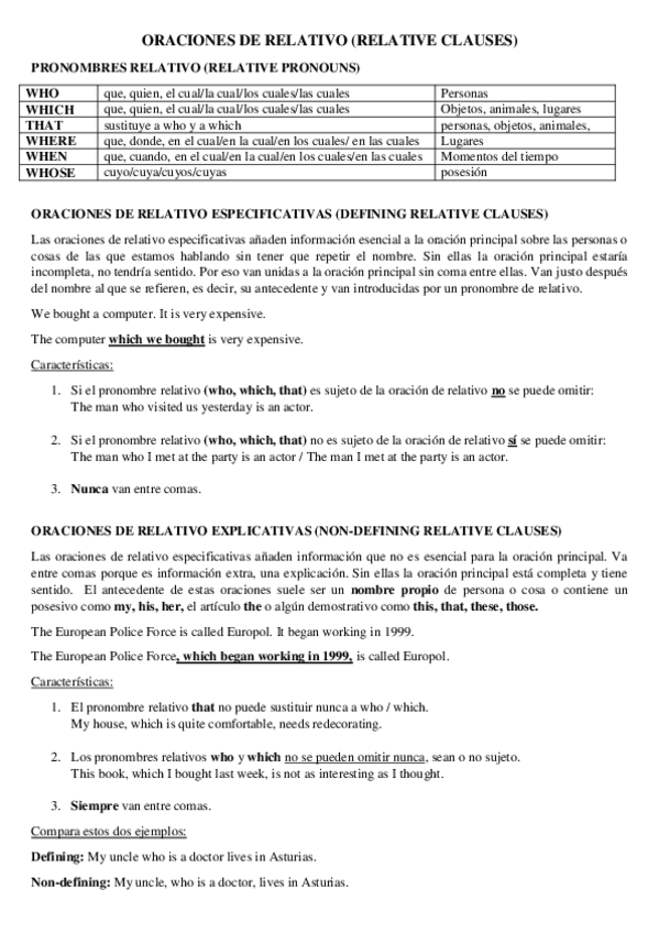 Miniatura del documento Apuntes-Relative-Clauses-con-ejercicios-Inglés.pdf