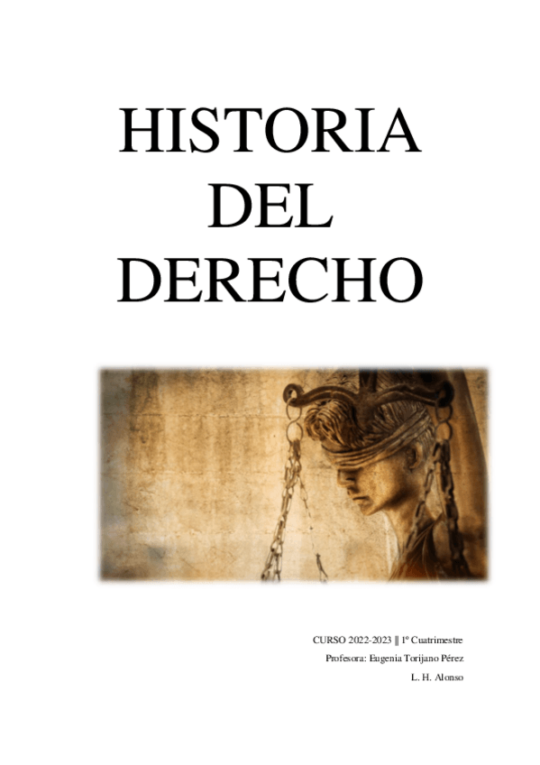 Miniatura del documento Historia del Derecho. 2022-2023.pdf