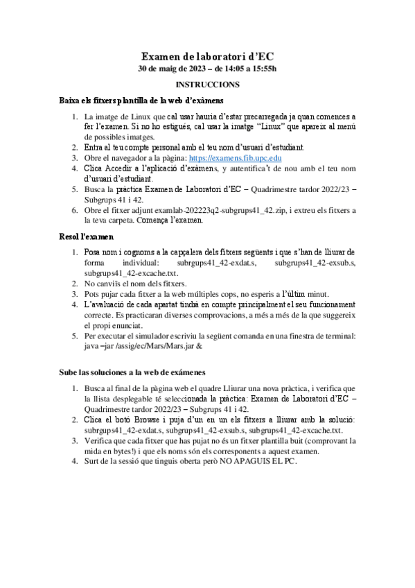 Miniatura del documento EC - Examen Laboratori Resolt 2023 (Grup 40).pdf