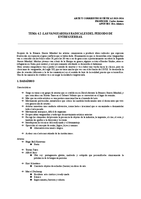 Miniatura del documento T.-4.2-Vanguardias-radicales-del-periodo-de-entreguerras.-Dadaismo-y-surrealismo..pdf