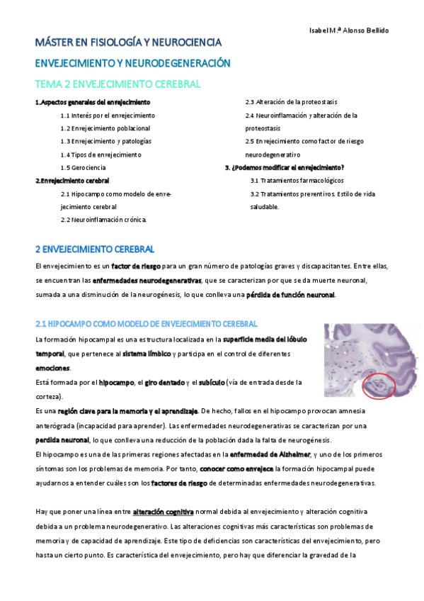 Miniatura del documento Tema 2 EN Envejecimiento cerebral (Ruano).pdf