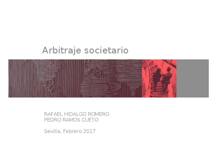 Miniatura del documento arbitraje societario.ppt
