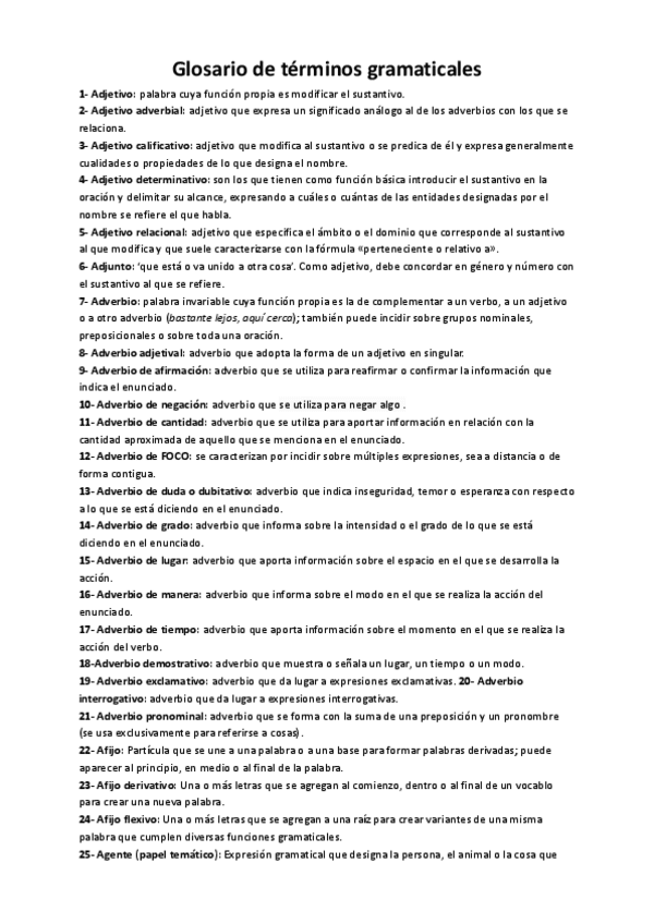 Miniatura del documento Castellano | GLOSARIO (términos gramaticales PAU).pdf