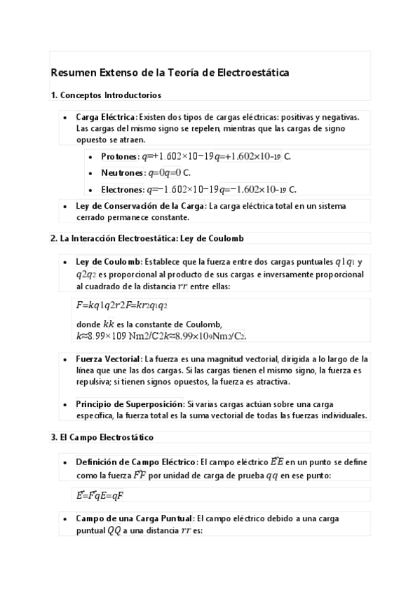 Miniatura del documento Resumen-Electroestatica.pdf