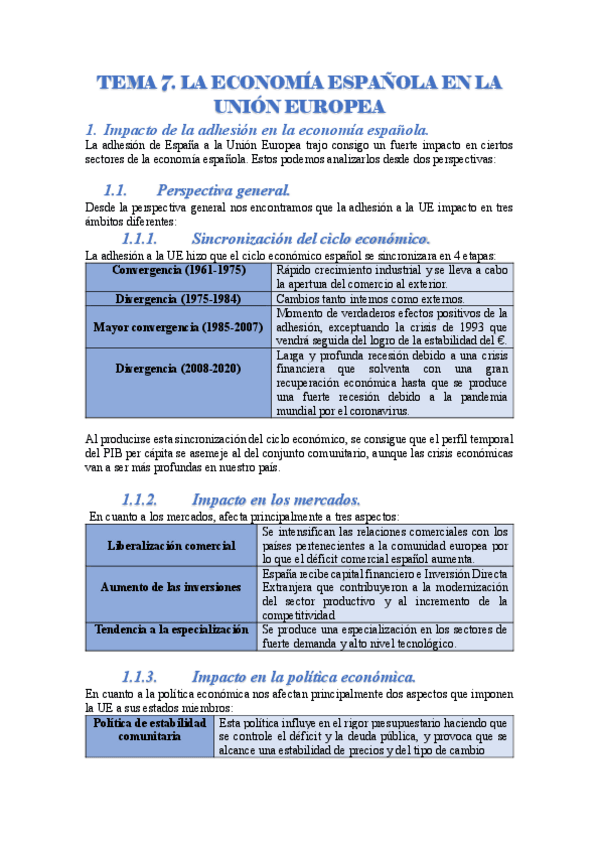 Miniatura del documento TEMA 7. LA ECONOMIA ESPAÑOLA EN LA UNION EUROPEA.pdf