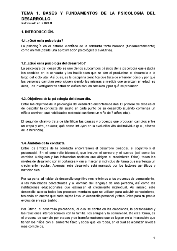 Miniatura del documento Tema 1, Psicología del Desarrollo.pdf