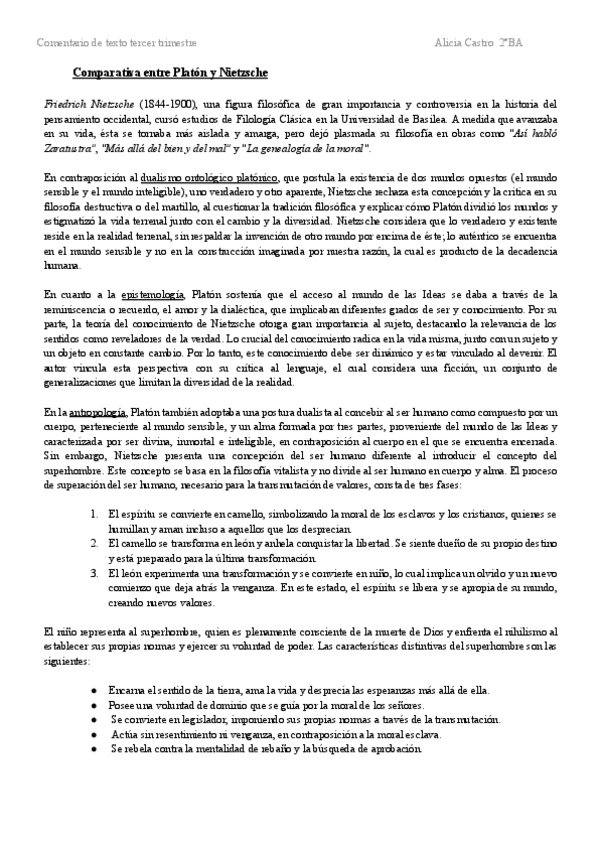 Miniatura del documento Comentario-de-texto-comparativa-Platon-y-Nietzsche.pdf