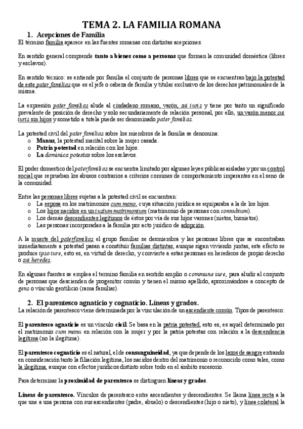 Miniatura del documento TEMA 2. LA FAMILIA ROMANA.pdf