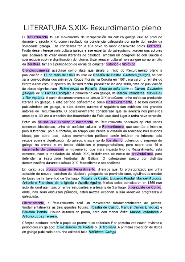 Miniatura del documento Rexurdimento pleno LITERATURA-S.XIX.pdf