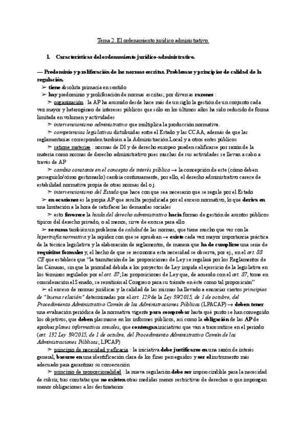 Miniatura del documento Tema 2 - el ordenamiento jurídico administrativo.pdf