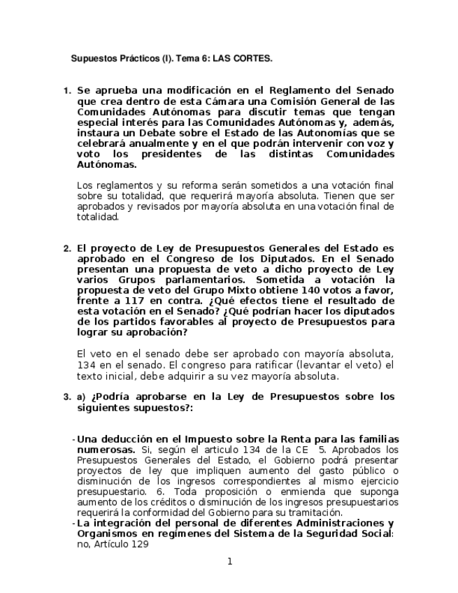 Miniatura del documento Supuestos-Practicos-Tema-6.-Las-Cortes.docx
