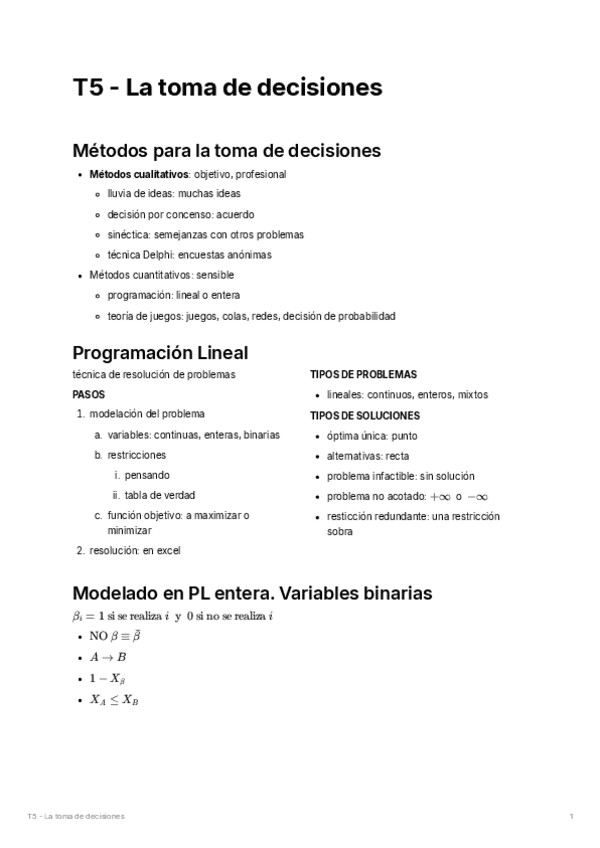 Miniatura del documento T5 - La toma de decisiones.pdf