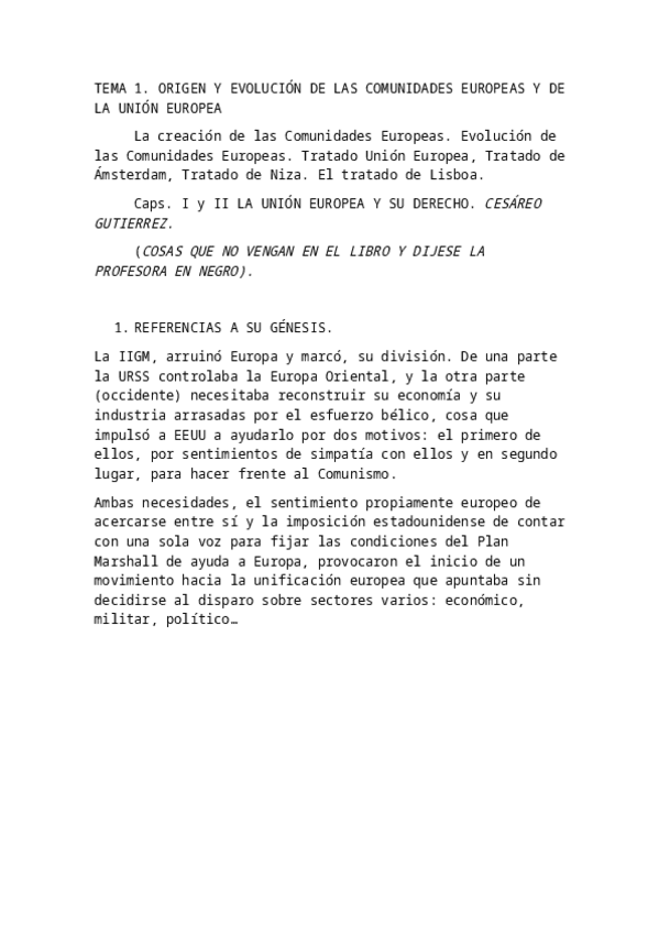 Miniatura del documento TEMA 1. ORIGEN Y EVOLUCIÓN DE LAS CEE Y LA UE.docx