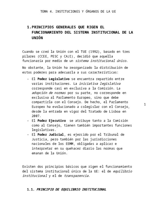 Miniatura del documento TEMA 4. INSTITUCIONES Y ÓRGANOS DE LA UE.docx