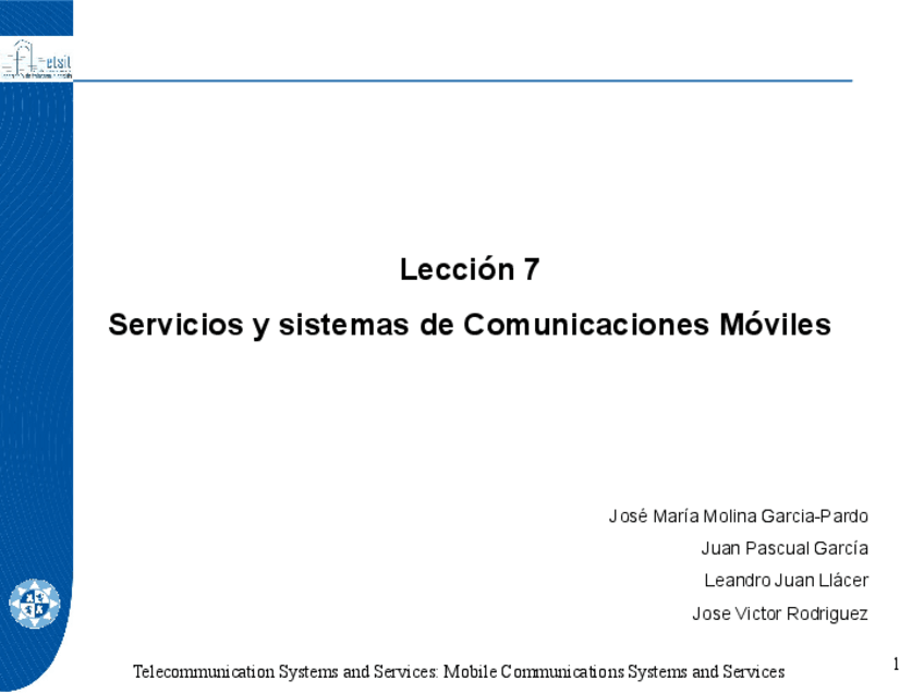 Miniatura del documento Leccion-7-Comunicaciones-Moviles-2024.pdf