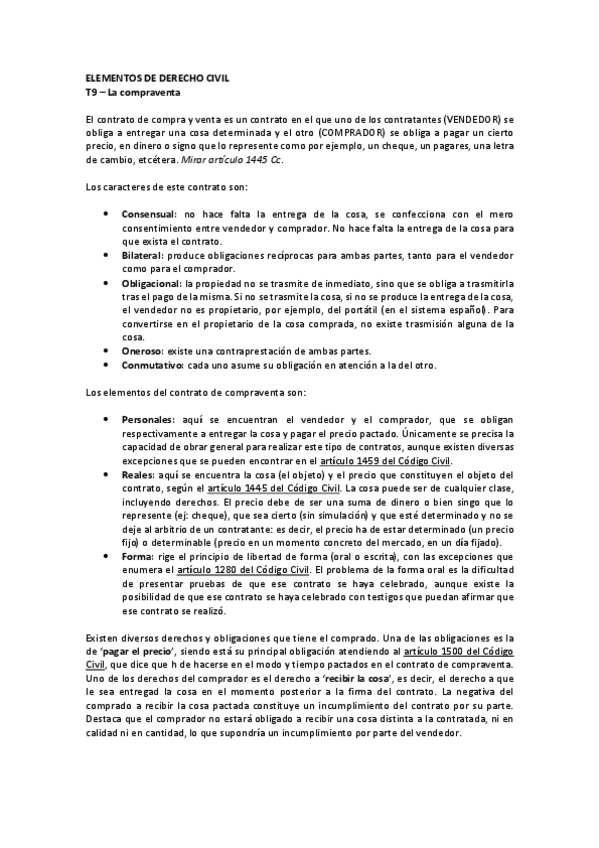 Miniatura del documento T9 - La compraventa.pdf
