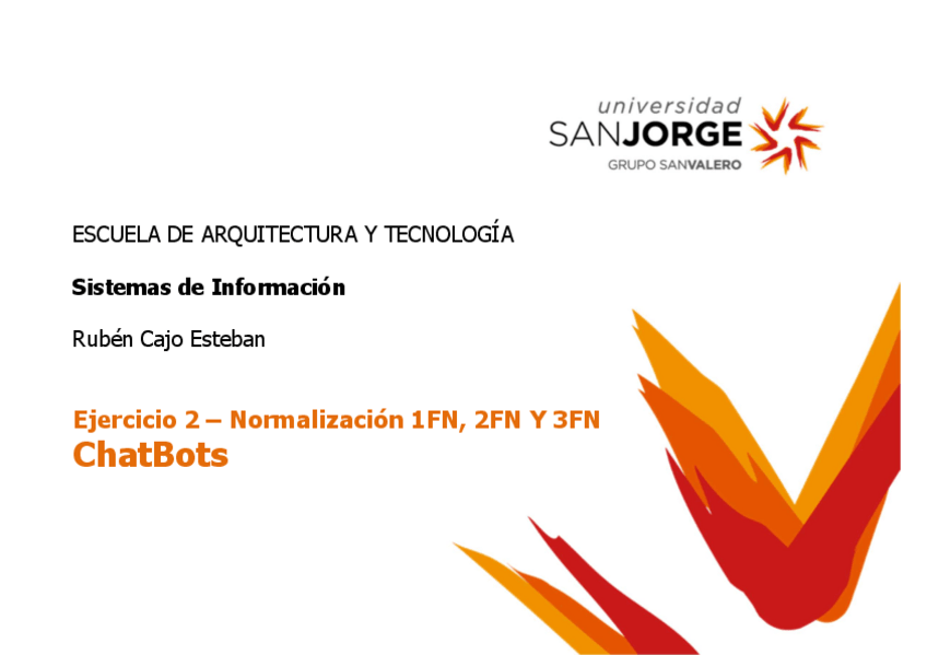 Miniatura del documento Ejercicio-2.-Normalizar-1FN-2FN-y-3FN.-Chatbots-1.pdf