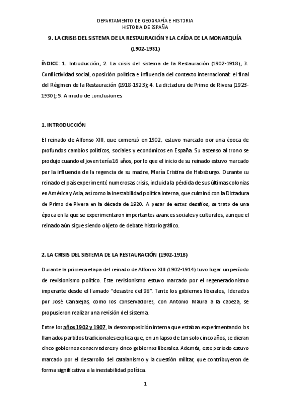 Miniatura del documento HES.-9.-La-crisis-del-sistema-de-la-Restauracion-y-la-caida-de-la-monarquia-1902-1931.pdf