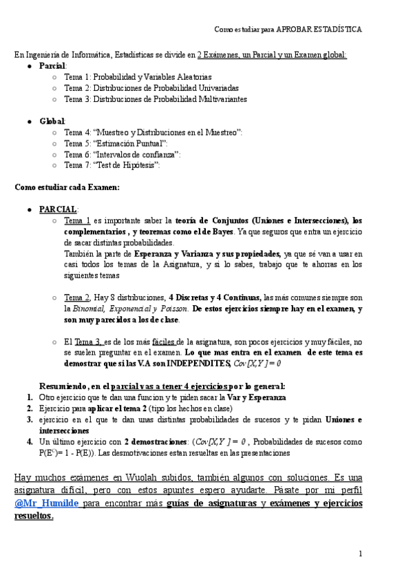 Miniatura del documento ✅✅Como estudiar para APROBAR ESTADISTICA-Informatica✅.pdf