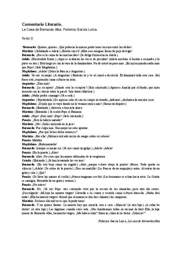 Miniatura del documento Comentario-Literario.-La-casa-de-Bernarda-Alba.-Federico-Garcia-Lorca.-Texto-3.pdf