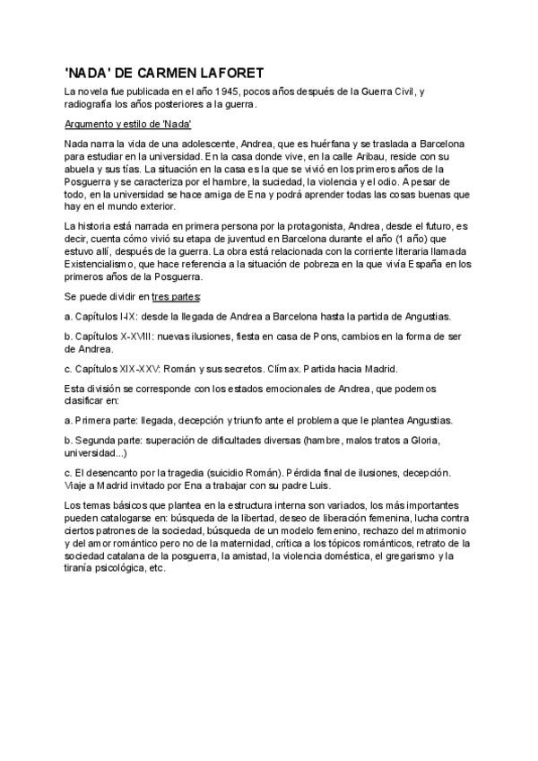 Miniatura del documento Resumenes-completo-NADA-Carmen-Laforet-and-LA-FUNDACION-Antonio-Buero-Vallejo-por-capitulos-y-partes.pdf