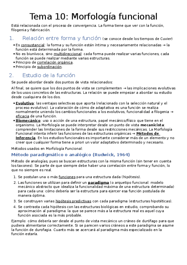 Miniatura del documento Tema 10. Morfología funcional.docx