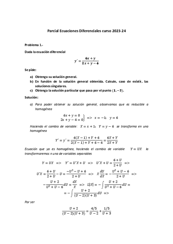 Miniatura del documento Solución 2º Parcial Ecuaciones Diferenciales.pdf