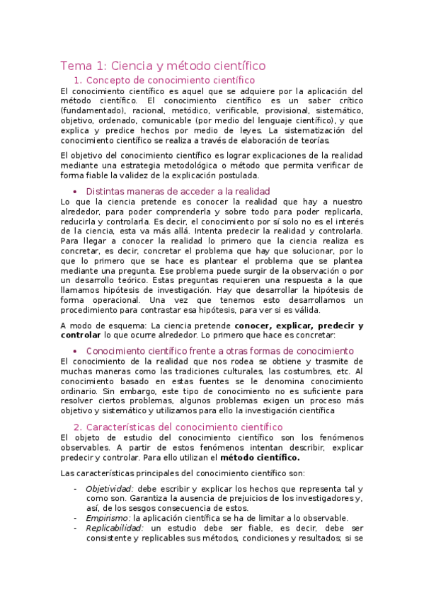 Miniatura del documento Tema 1. Ciencia y método científico.docx
