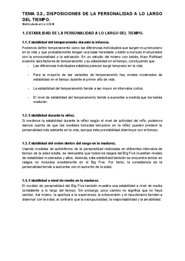 Miniatura del documento Tema 3.3., Psicología de la Personalidad.pdf