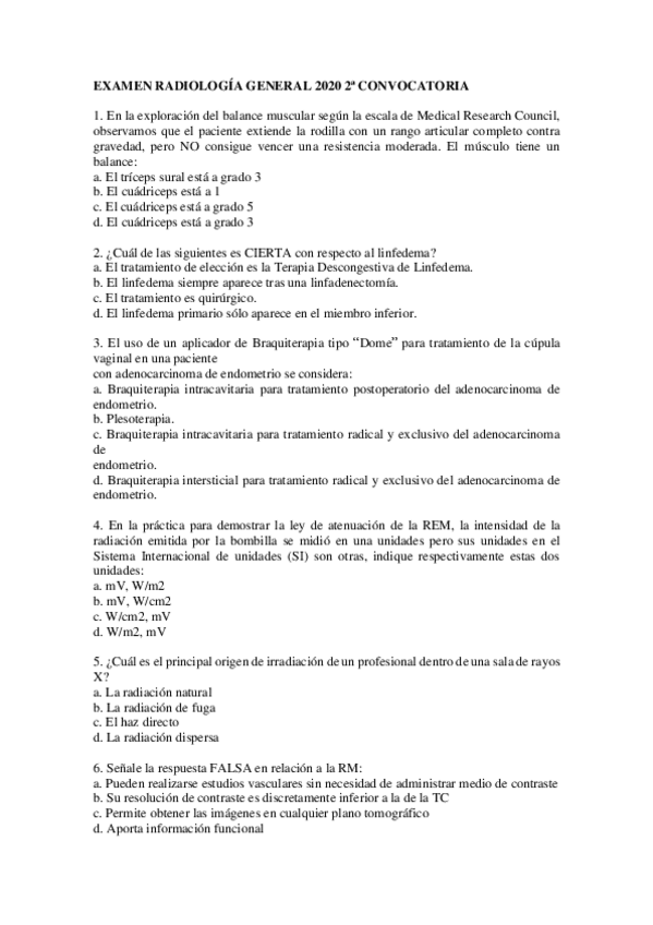 Miniatura del documento EXAMEN-RADIOLOGIA-GENERAL-2020-2a-Conv-corregido.pdf