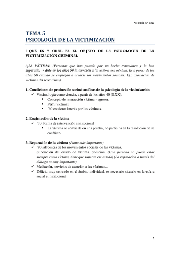 Miniatura del documento Tema 5. Psicologia criminal.pdf