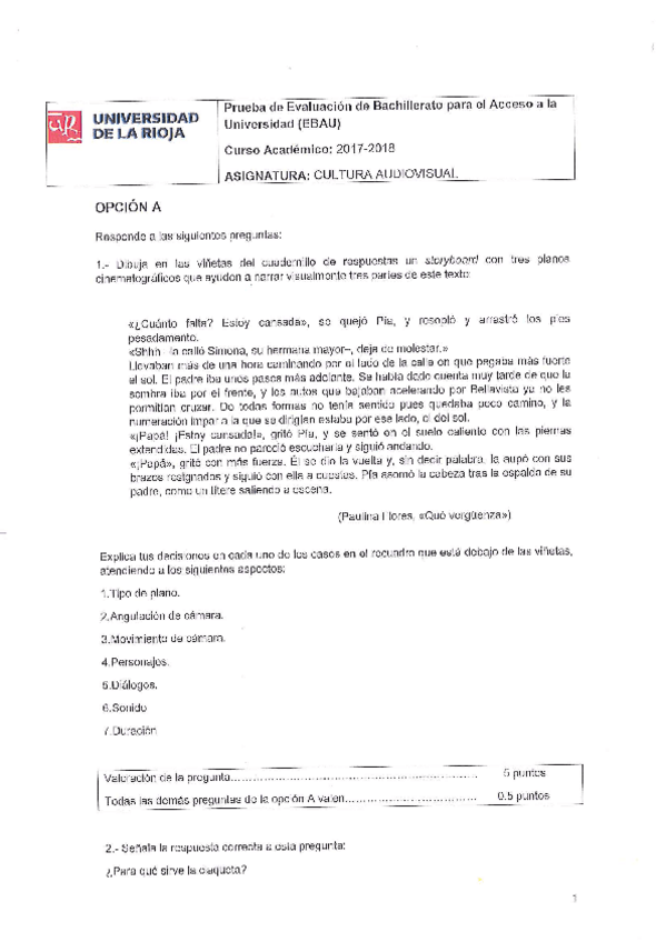 Miniatura del documento Examen-EBAU-La-Rioja-Cultura-audiovisual-Junio-2017-18.pdf