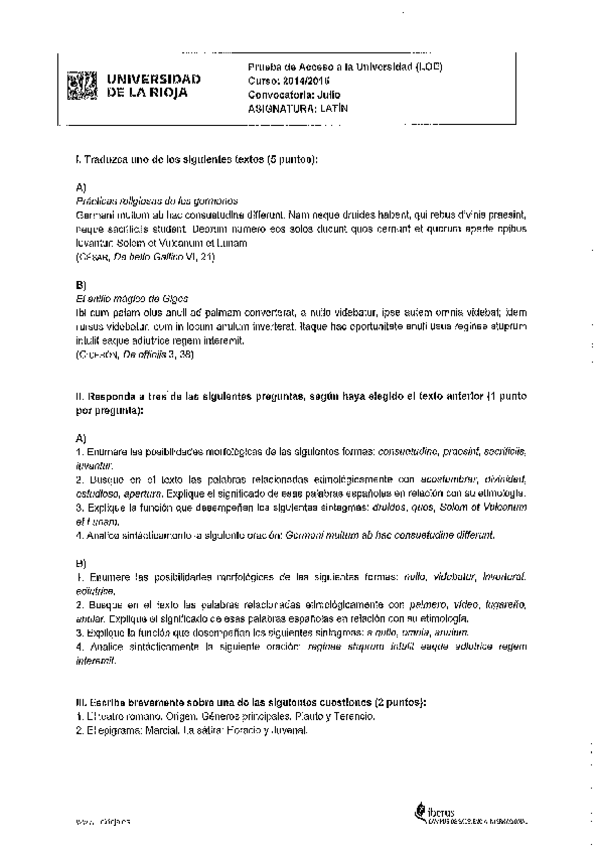 Miniatura del documento Examen-EBAU-La-Rioja-Latin-Julio-2014-15.pdf