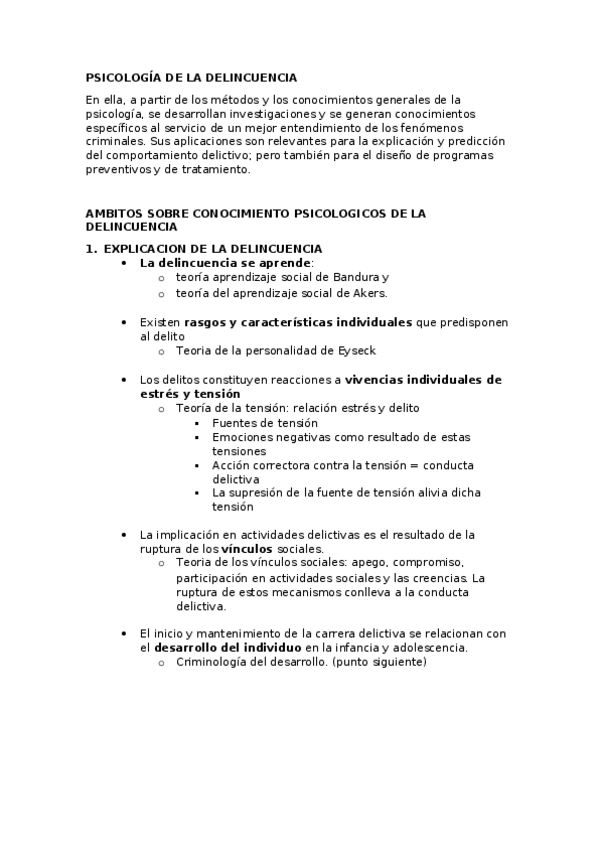 Miniatura del documento PSICOLOGÍA DE LA DELINCUENCIA.docx