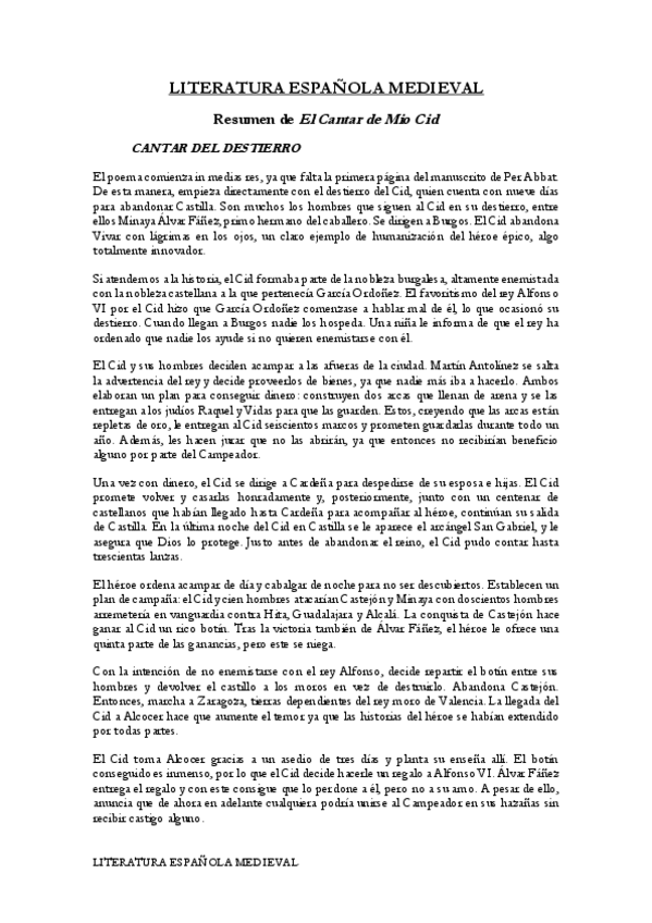 Miniatura del documento RESUMEN-Cantar-de-Mio-Cid.pdf