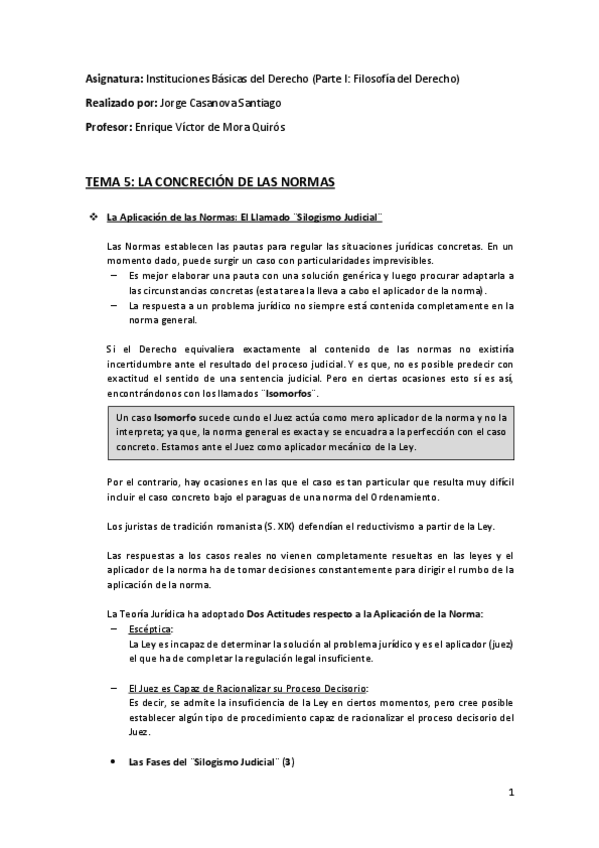 Miniatura del documento Tema 5 (La Concreción de las Normas) - Instituciones Básicas del Derecho.pdf