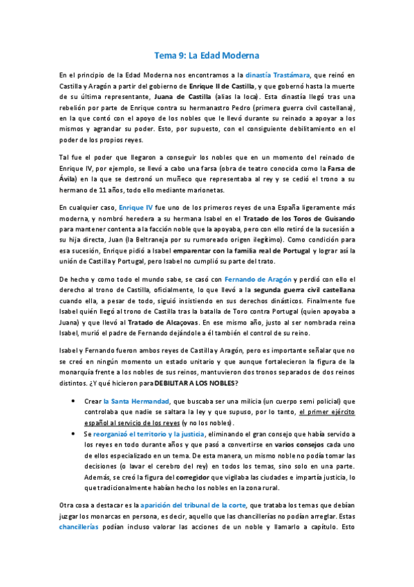 Miniatura del documento Tema-9-La-edad-Moderna-y-los-Reyes-Catolicos.pdf