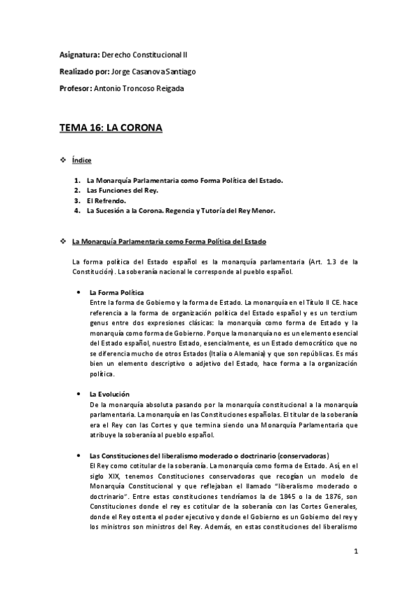 Miniatura del documento Tema 3 (16) (La Corona) - Derecho Constitucional II.pdf