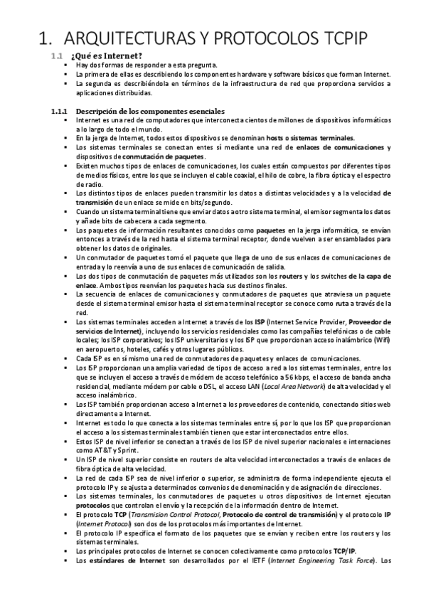 Miniatura del documento Tema 1. Redes de computadoras e Internet.pdf