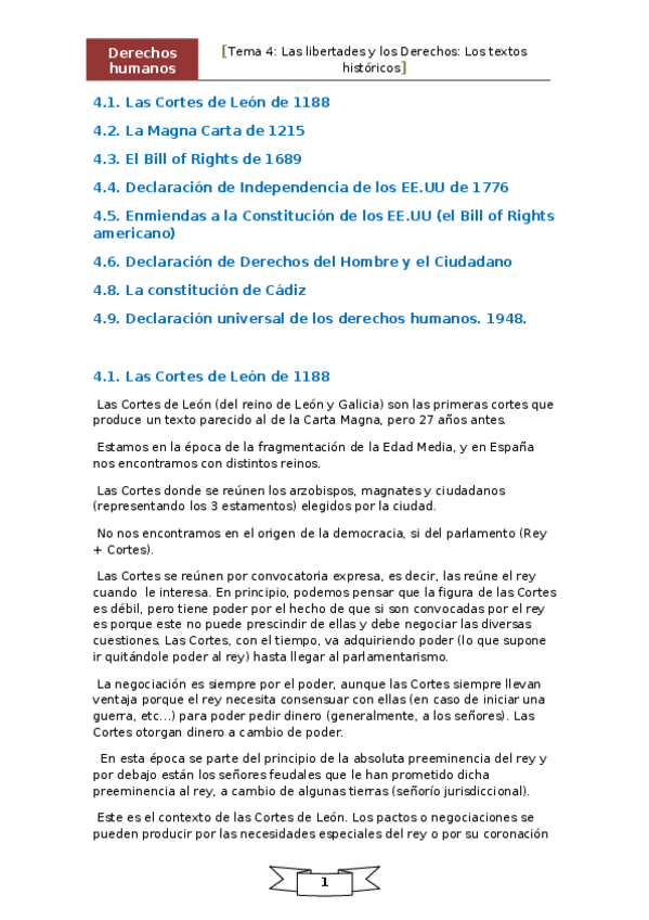 Miniatura del documento Tema 4 Las libertades y los Derechos Los textos históricos.docx
