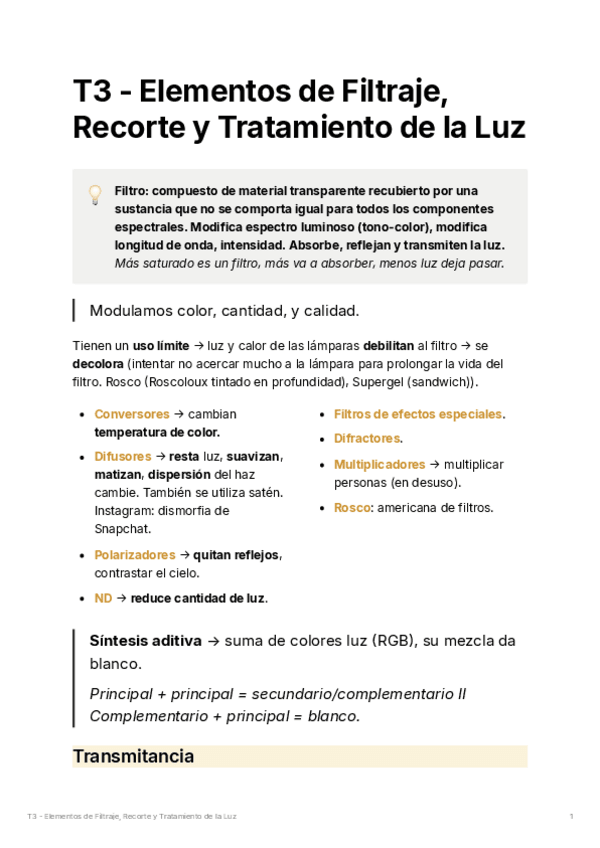 Miniatura del documento T3-Elementos de Filtraje Recorte y Tratamiento de la Luz.pdf