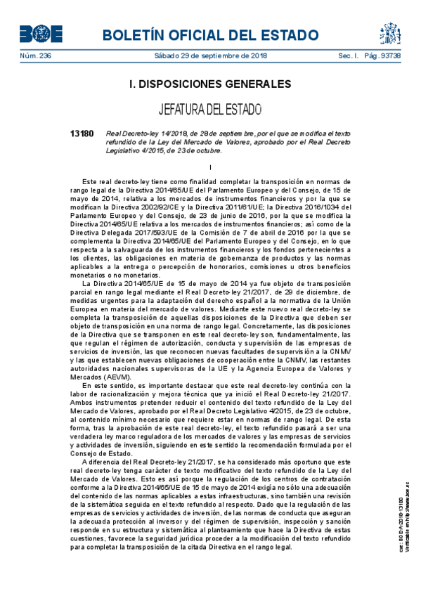 Miniatura del documento BOE-A-2018-13180_Transposición MIFID II.pdf