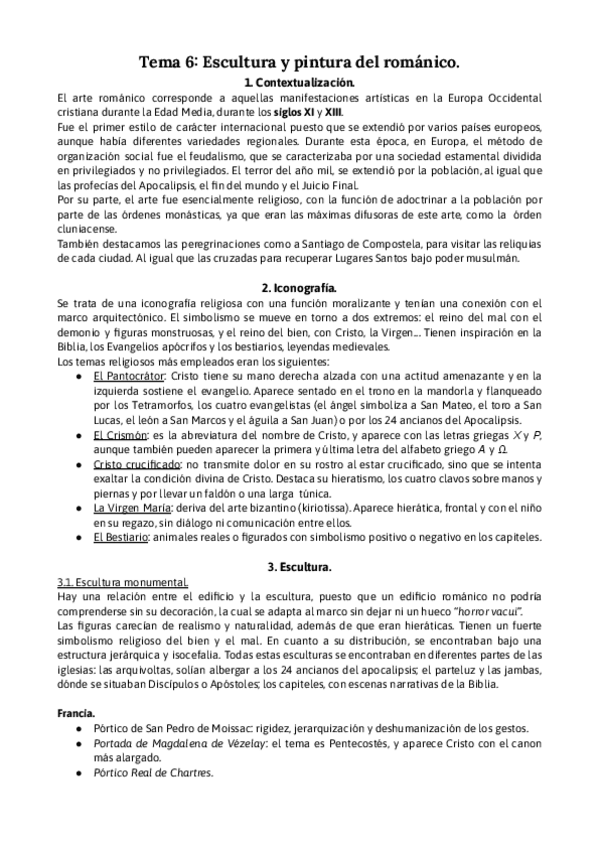 Miniatura del documento Tema-6-Escultura-y-pintura-del-romanico.pdf