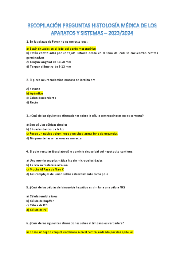 Miniatura del documento RECOPILACION-PREGUNTAS-HISTOLOGIA-MEDICA-DE-LOS-APARATOS-Y-SISTEMAS.pdf