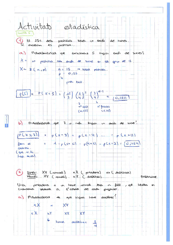Miniatura del documento Problemes-Estadistica-2n-parcial.pdf
