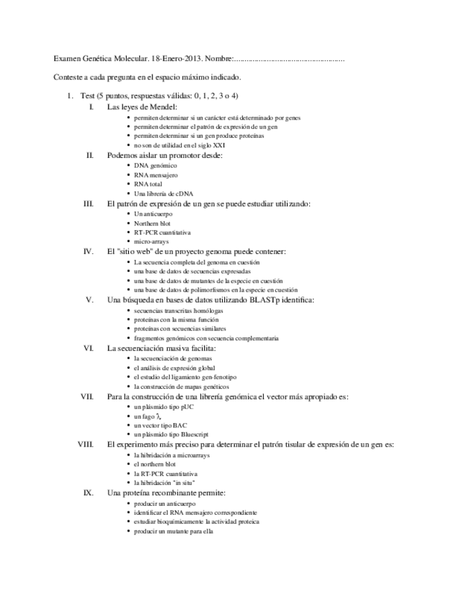 Miniatura del documento Examen Genética Molecular-1_0.docx