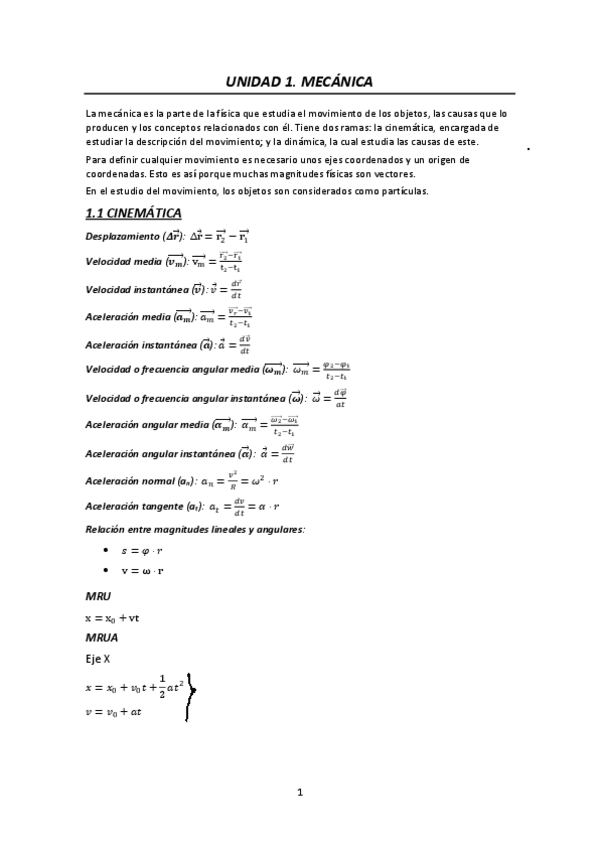 Miniatura del documento Unidad 2. Mecánica (apuntes).pdf