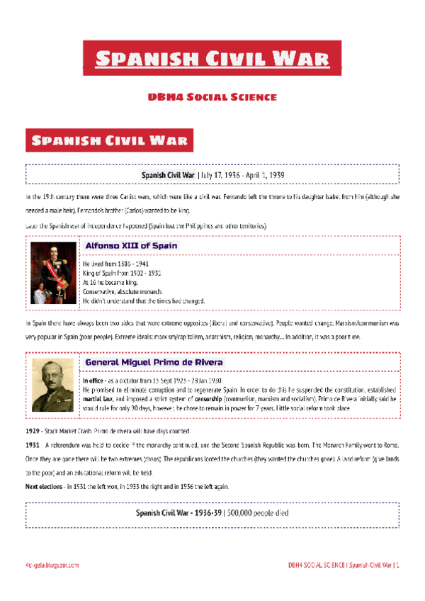 Miniatura del documento 6.Spanish Civil War & Transition to Democracy.pdf