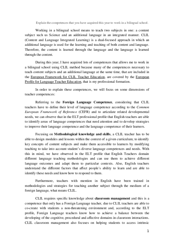 Miniatura del documento Explain the competences that you have acquired this year to work in a bilingual school.docx